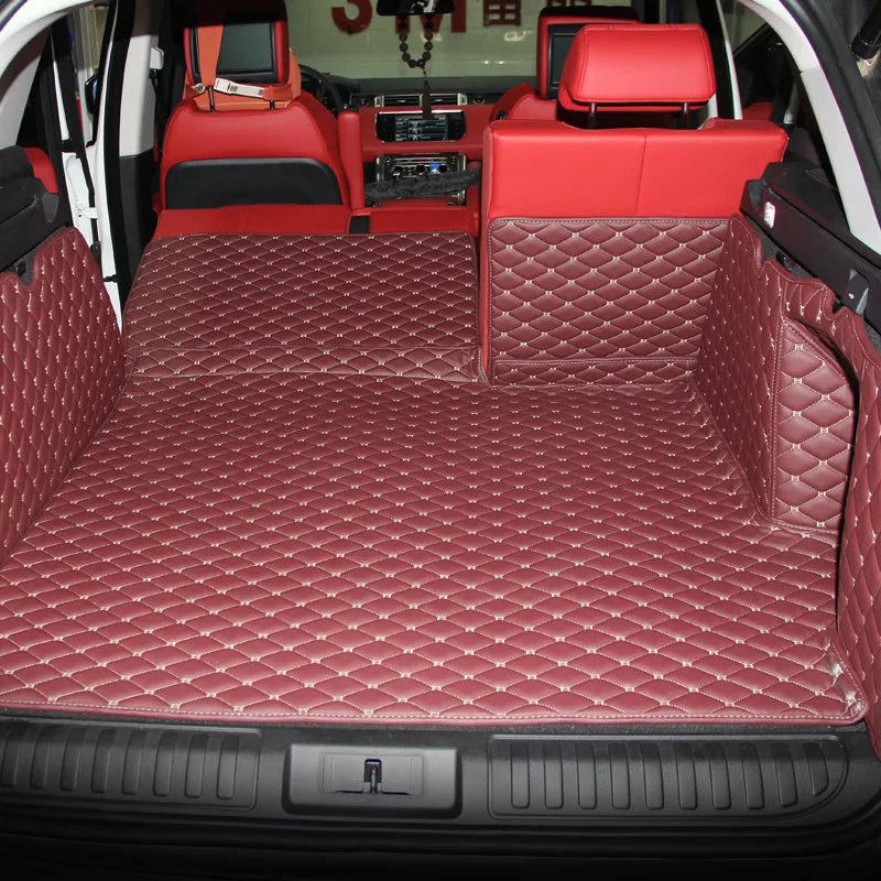 Роскошный кожаный коврик для багажника автомобиля для range rover range rover sport L494 l405 аксессуары