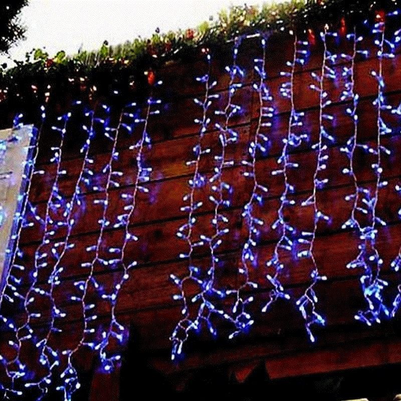 

3*1m Holiday lights waterproof Christmas curtain light for home garden wedding decoration out door