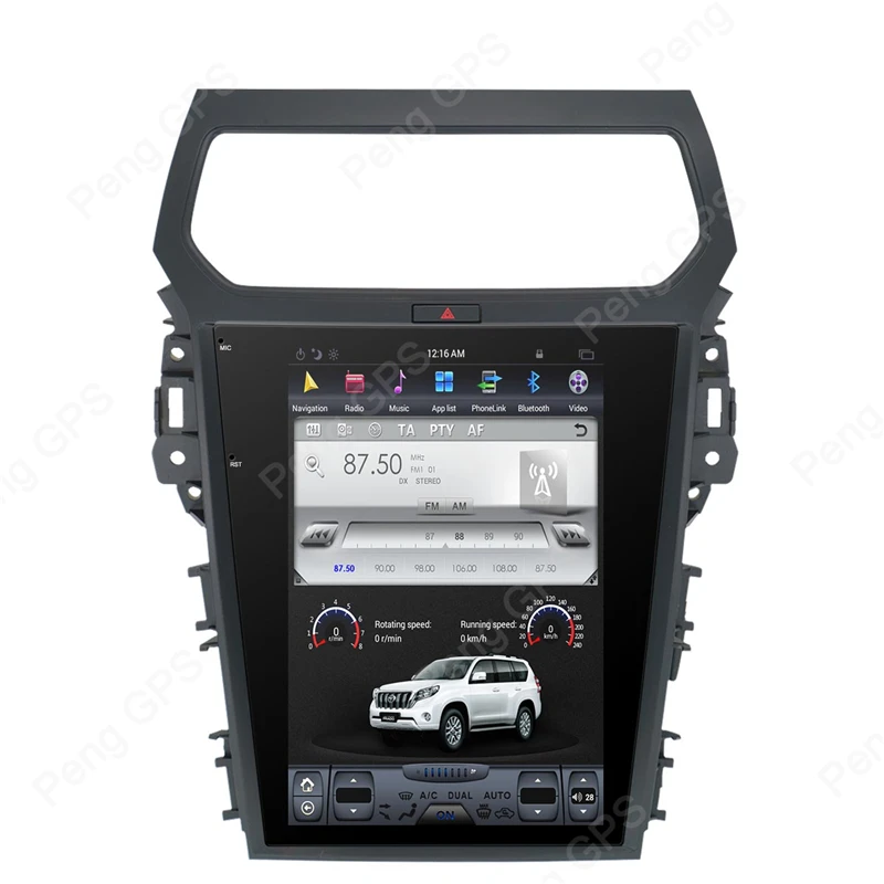 Flash Deal Tesla Style 12.1 Inch Android 6.0 Car GPS Navigation DVD Player for Ford Explorer 2011-2018 Car Stereo Quad Core 2G+ 32G/64G 6 Flash Deal Tesla Style 12.1 Inch Android 6.0 Car GPS Navigation DVD Player for Ford Explorer 2011-2018 Car Stereo Quad Core 2G+ 32G/64G 6