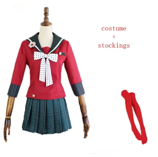 Danganronpa V3 Killing Harukawa Maki Школьная форма Косплей Костюм Любой Размер - Цвет: costume