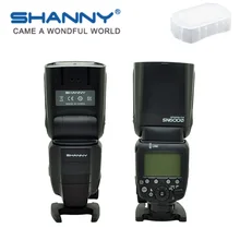 SHANNY SN600N накамерный быстродействующиая Фото Лампа для вспышки для камеры Nikon i-ttl/M/RPT High-speed sync1/8000 s GN60