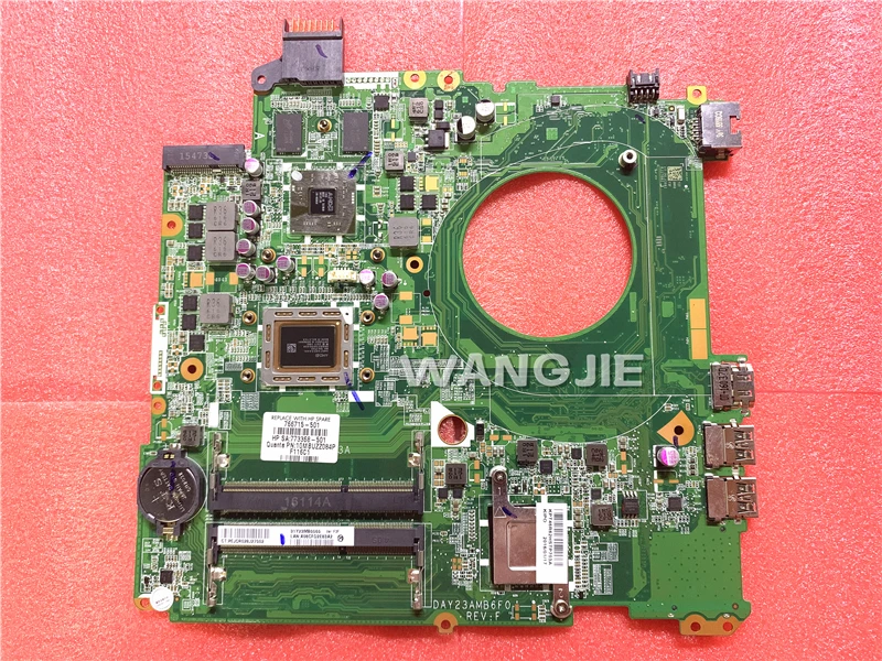 766715 501 для HP PAVILION 15 P серия материнская плата ноутбука DAY23AMB6C0 REV:C M260 A10 5745M 2G 100%