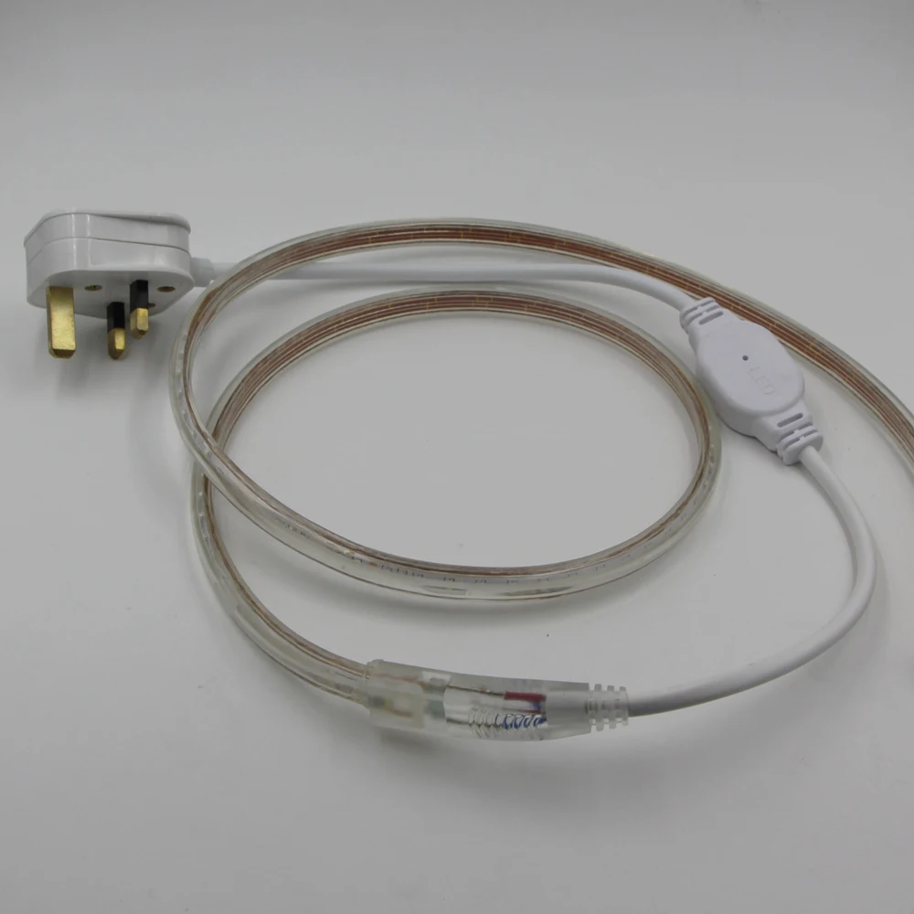 AC 220V SMD 3014 компании mlight работающая при напряжении светильник 1 5 м 10 15 20 + ЕС или