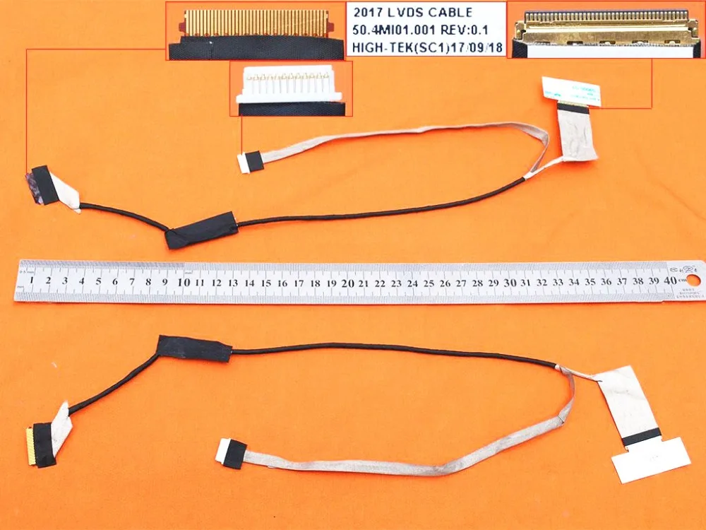 Новый ЖК-дисплей кабель для Thinkpad E520 E525 PN: 04W1850 50.4MI01.001 Замена Тетрадь светодиодный кабель низковольтной дифференциальной передачи сигналов