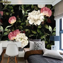 Beibehang пользовательские фото 3d обои росписи ручная роспись цветок Роза акварель фон стены papel де parede обои