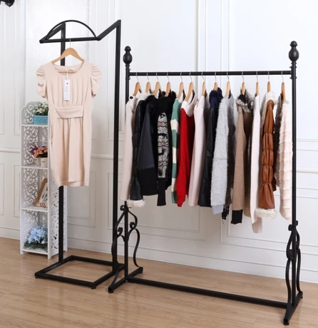 European High End Fashion Display Racks Wrought Iron Clothes European High End Fashion Display Racks Wrought Iron Clothes Rack