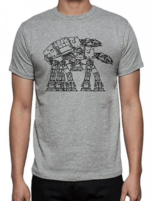 Смешно AT-AT Ходунки Сексом Заниматься Любовью Звездные войны Футболка | Мужская