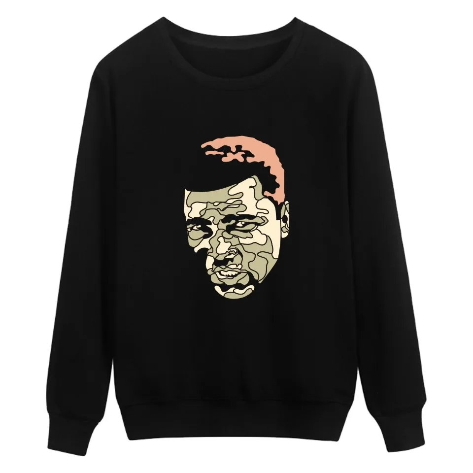 MUHAMMAD ALI Sweatshirts Men Sweatshirt for Men auturm winter pullover Hoodies and Sweatshirt Hoodies for Men Clothing