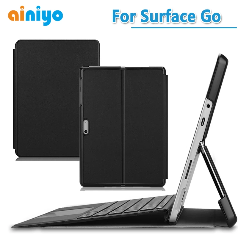 

For Microsoft Surface Go 10 inch Stand Cover Shell Can Hold Keyboard Surface Case for Surface Go + film touch pen