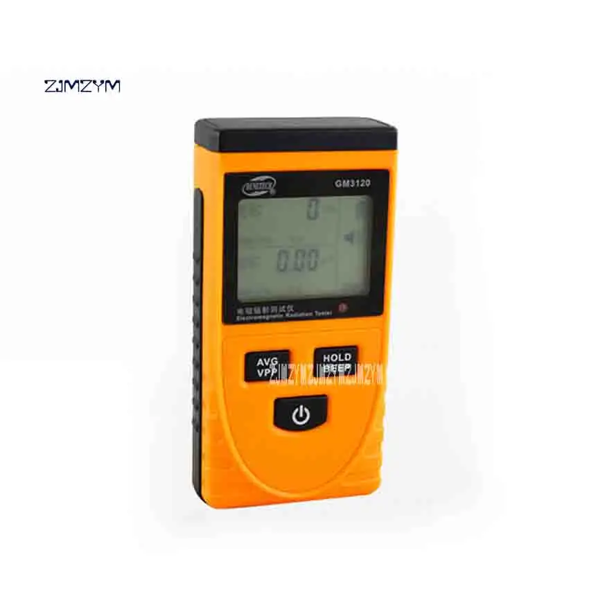 ZJMZYM Homeheld GM3120 цифрового электромагнитного излучения детектор 3-1/2 ЖК-дисплей монитор дозиметр радиации измерения V/м тестер