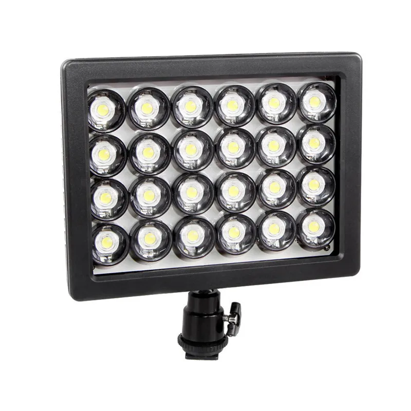 

Professional W24 LED Studio Video Light Shooting Lighting for Canon NIKON SONY Video Camcorder DV Camera Lamp Light