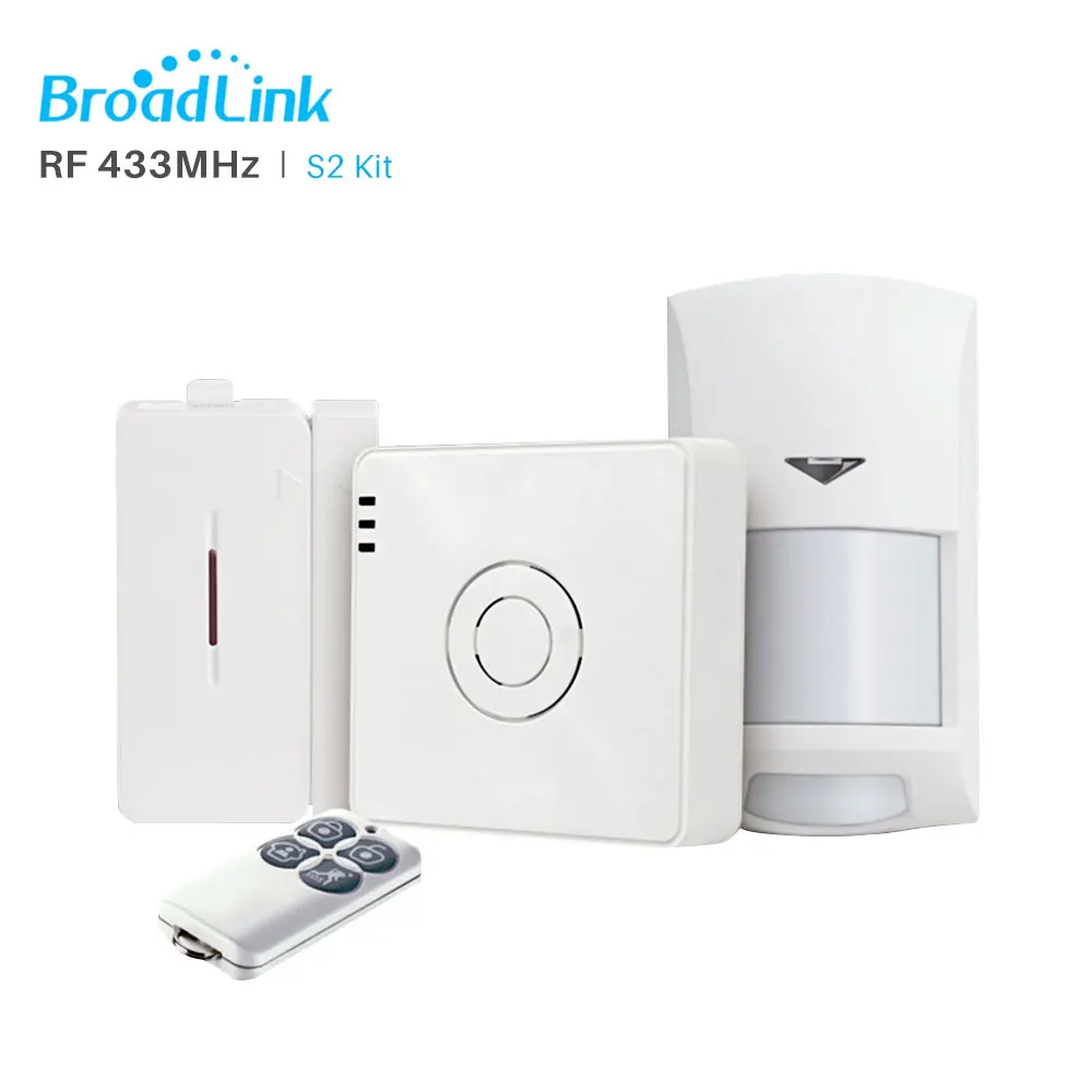 Broadlink S2 Hub Kit Security Alarm Detector RF 433MHz Wireless