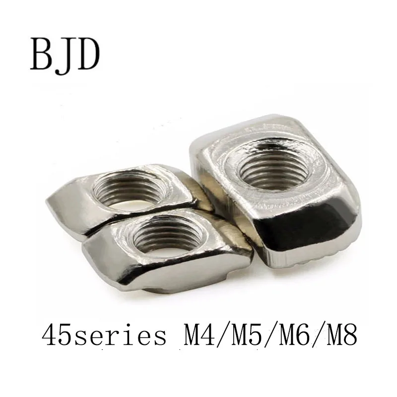 45 серия M4/M5/M6/M8 19*8 5*10 слот т-гайка скользящий T-образный молоток крепление гайки