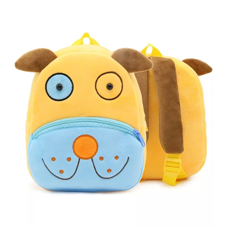 100 шт. наборы случайный уход за малышом анти-потерянный милый зоопарк детский школьный сумка плюшевый рюкзак животные игрушка детская