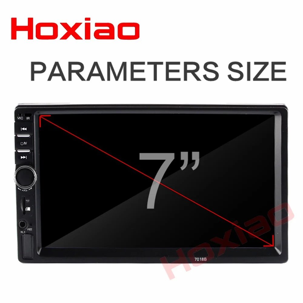 Автомагнитола Hoxiao 2 din 7 &quotHD плеер MP5 сенсорный экран цифровой дисплей Bluetooth