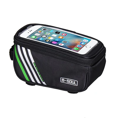 b-soul-sports-0.5l-mobile-mtb-bike-accessories-phone-bags-waterproof-panniers-cycling-front-tube-bags