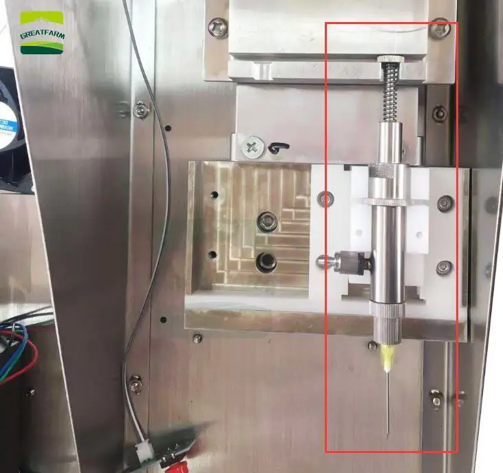 ЦЫПЛЕНОК/утка/Гусь Автоматическая вакцина непрерывная шприц машина инкубация Птицы Инкубатория автоматический Счетный прибор куриная ферма - Цвет: Single vaccine