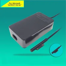 Подлинный 15 V 4A 65 W Ноутбук Зарядка адаптер переменного тока для microsoft Surface Pro 4 Tablet Surface Book A1706 с 5 V 1A USB порт питания