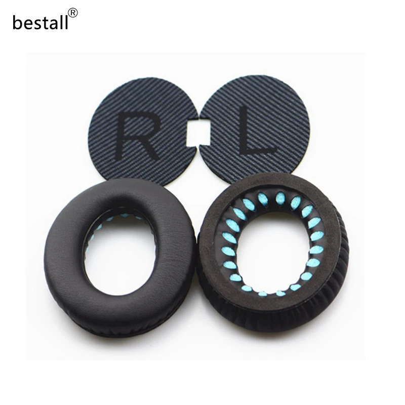 2pcs/pair Leather Headphone Foam for BOSE headset ear pads buds Sponge