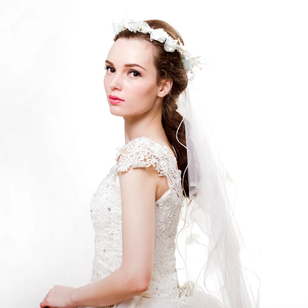 Aliexpresscom Beli 2018 Terbaru Bunga Mahkota Kerudung Ikat Kepala