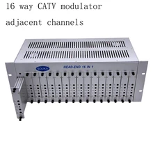 SK-16M 16 в 1 catv головной узел смежный модулятор кабельного телевидения модулятор для отеля/школы/общежития RF модулятор CATV