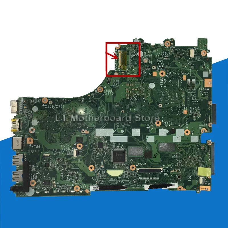 X550ZE материнская плата rev2.0 для For Asus X550Z VM590Z K555Z A555Z X555Z ноутбука плата|motherboard for