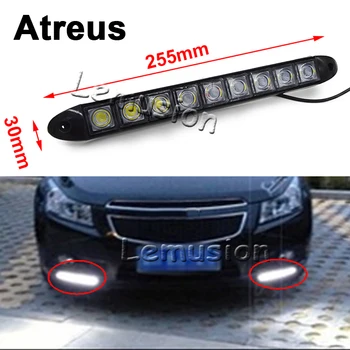 

Atreus 2pcs 9 LED For Mitsubishi ASX Suzuki Subaru Acura Jeep Renegade Fiat 500 Hyundai Car Daytime Running Lights DRL Lamp LED