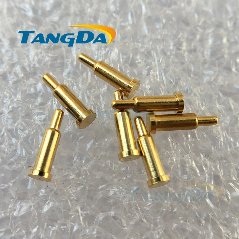 

Tangda 1000pieces 2*6.5mm D 2*6.5 spring probe PCB test High current Guide pin locating pin Pogo pin for charging connector A.