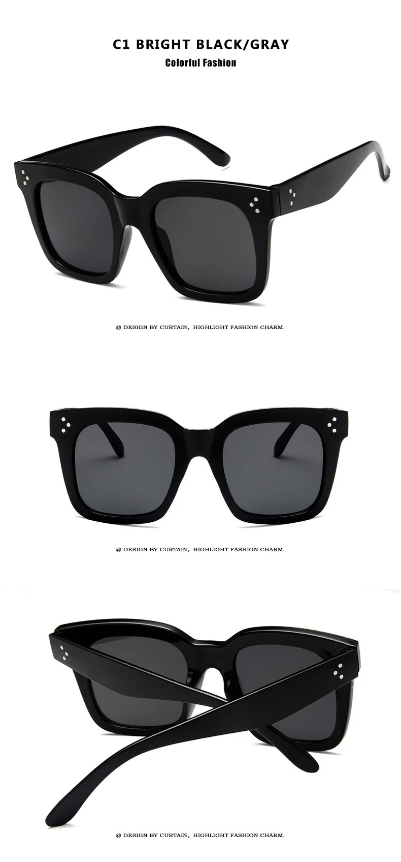 Ким солнечные очки в стиле Кардашьян женские плоские верхние очки Lunette Femme женские роскошные брендовые солнцезащитные очки Дамская, на заклепках солнцезащитные очки oculos