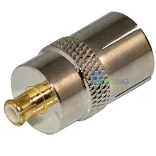 Высокое качество yiec DVB T ТВ PAL Женский Джек к MCX Штекер RF