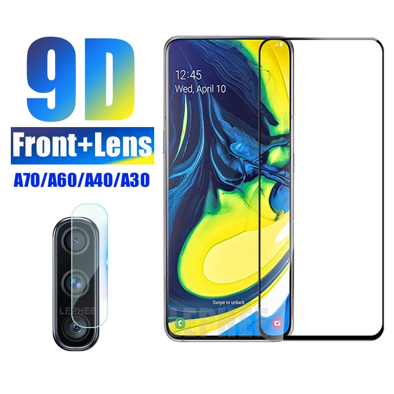 

For Samsung A70 Glass on for Samsung Galaxy A 70 A40 A30 A60 Tempered Glass Screen Protector for Samsung A40 40 Protective Film