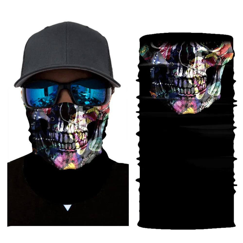 20 моделей велосипедная мотоциклетный головной платок шейный теплый череп маска для лица Лыжная Балаклава головная повязка страшная маска на Хеллоуин на открытом воздухе#30 - Цвет: L