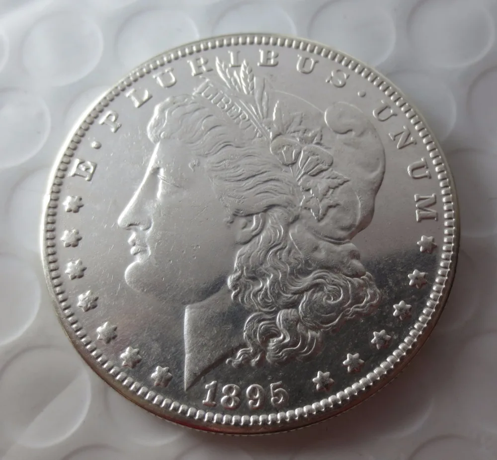 ==> [Free Shipping] Buy Best 90% silver Date 1895 Morgan Dollars copy coins -High Quality Online with LOWEST Price