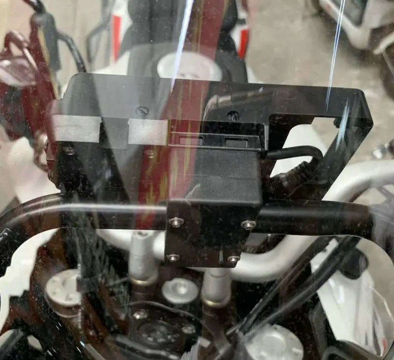  Soporte de navegación para teléfono móvil carga de teléfono USB para BENELLI TRK502 TRK502X 2017-