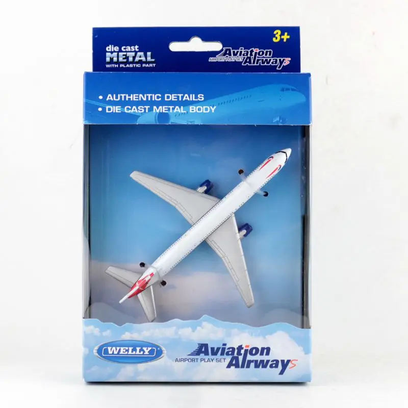 

Welly DieCast Toy Model/Simulation Cargo Transport Aircraft Airplane/Boeing 757 British Airways/Educational Collection/Gift/Kid