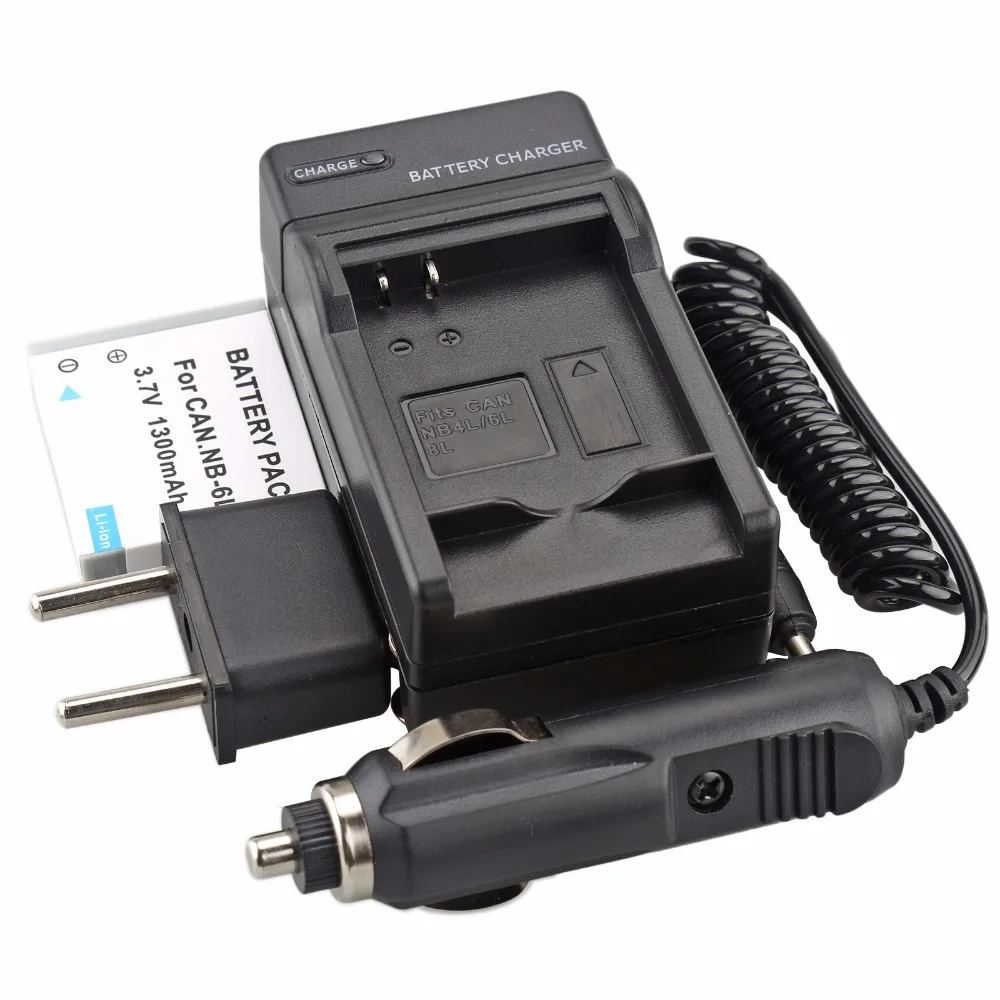 PROBTY NB-6L NB 6L NB6L аккумулятор + зарядное устройство постоянного тока комплект для Canon