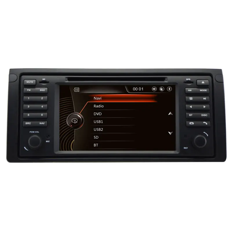 Емкостный телефон с системой GPS навигации для BMW 520i/525/535i/540i/528i/E39/E53/X5/M5