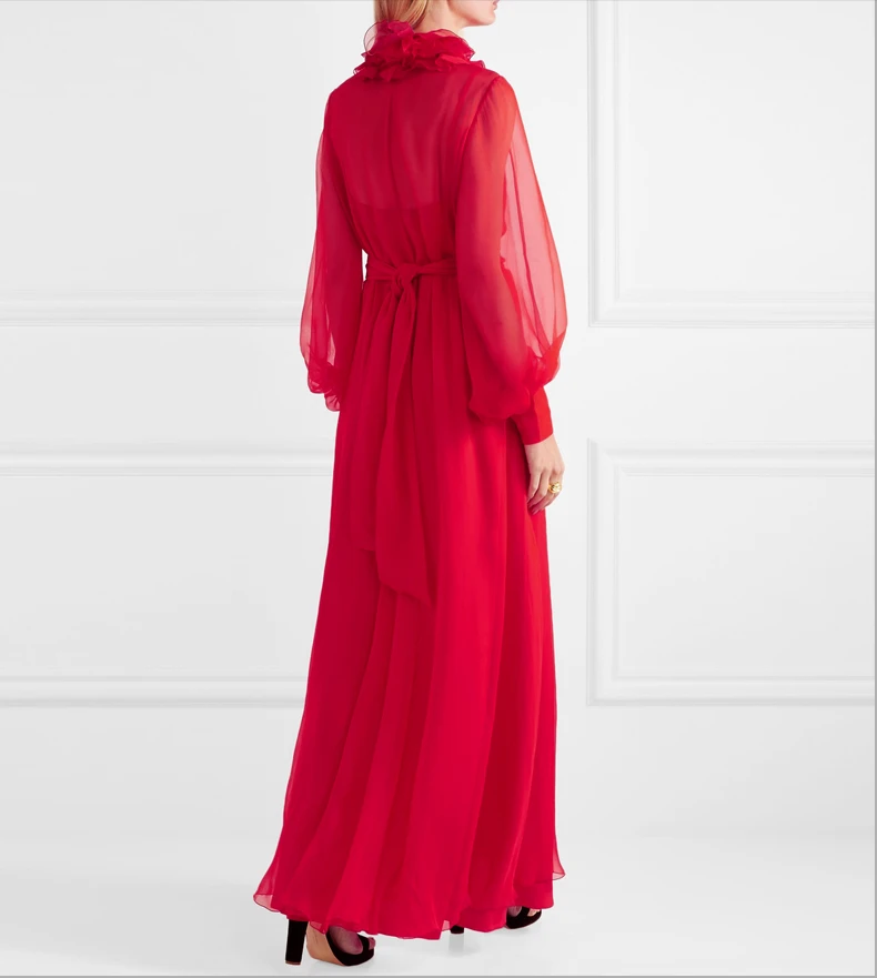 Новый сезон модное платье и красное платье Пользовательские ужин