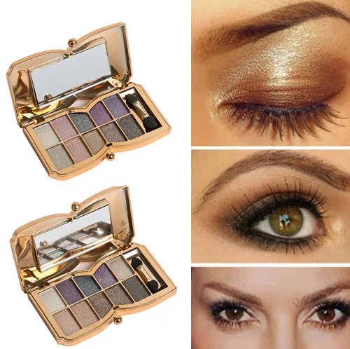 

Eyeshadow Palette 10 Colors Matte Eyeshadow Palette Glitter Eye Shadow Makeup Nude Set Cosmetics Tools Hot #Zer