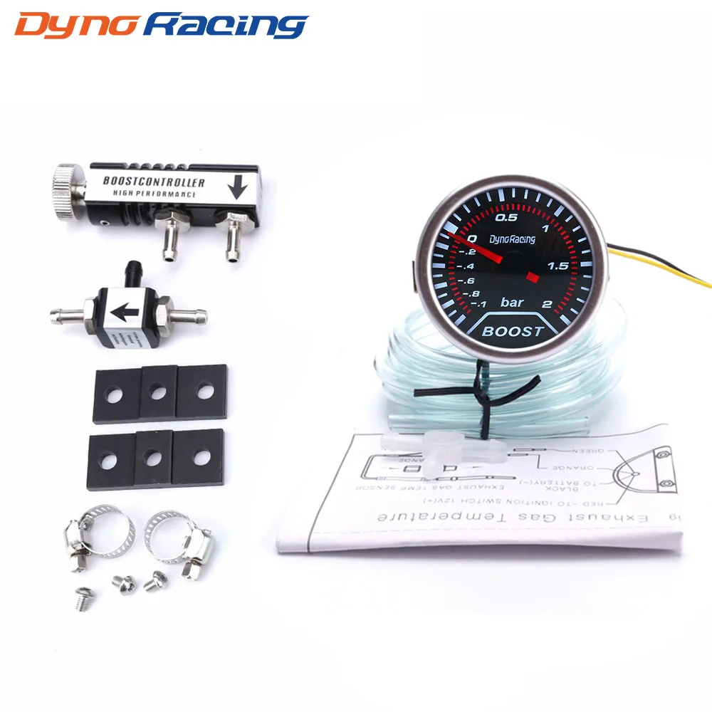 Dynoracing 2 &quot52 мм Автомобильный турбонаддув датчик 1 ~ бар + регулируемый