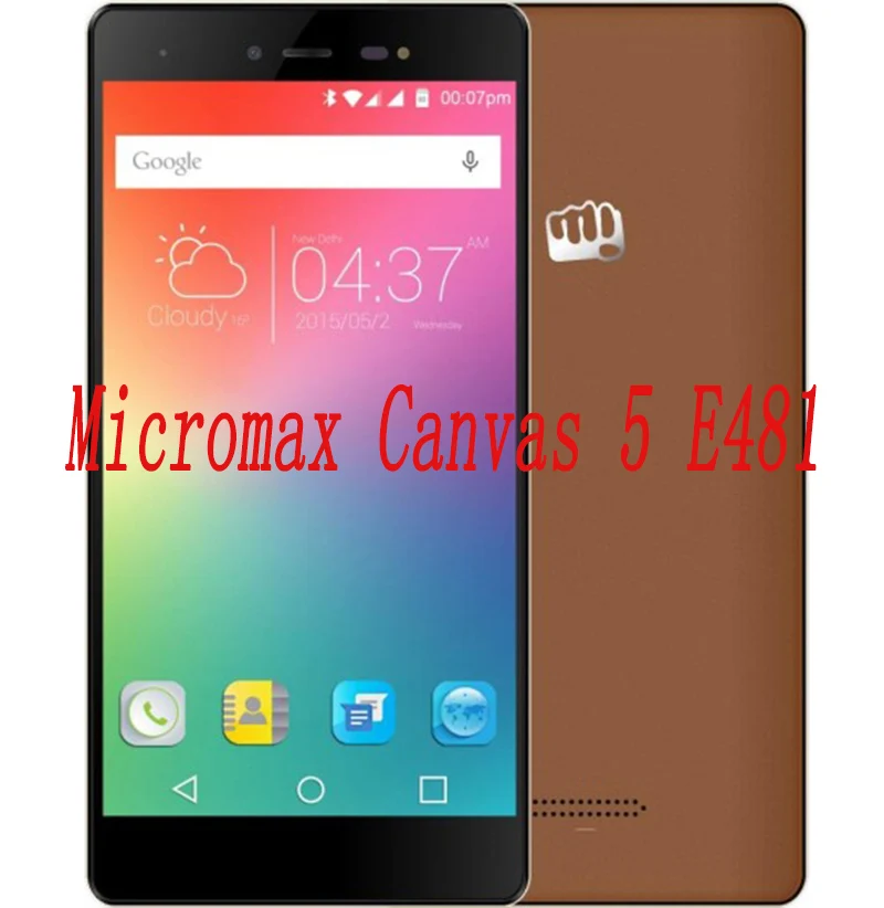 2 шт. Новая защитная пленка для телефона Micromax Canvas 5 E481 &quot закаленное стекло