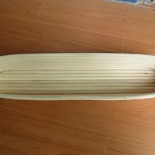 43 см длинные ротанга корзина/европейская страна хлеб брожения багет хлеб