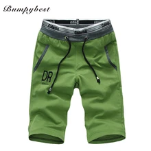 Bumpybeast Шорты Для мужчин Летние повседневные шорты свободный мужские спортивные шорты, Шорты крутые уличные, для бега сплошной джоггеры US Размеры M-2XL K08