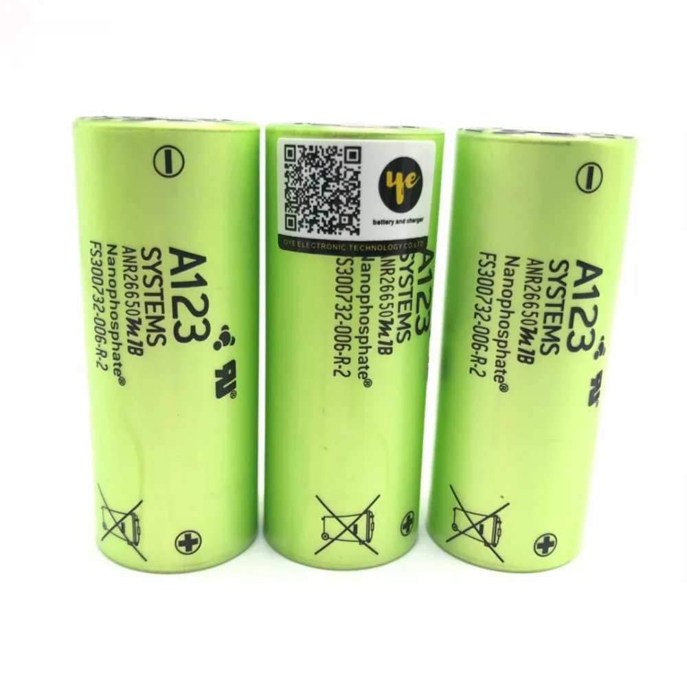 OYE 26650 lifepo4 3,2 v 2500mAh высокодренажные батареи 70A(30C) батареи для электровелосипеда гольф автомобиля и беспроводные электроинструменты для 1-10 шт