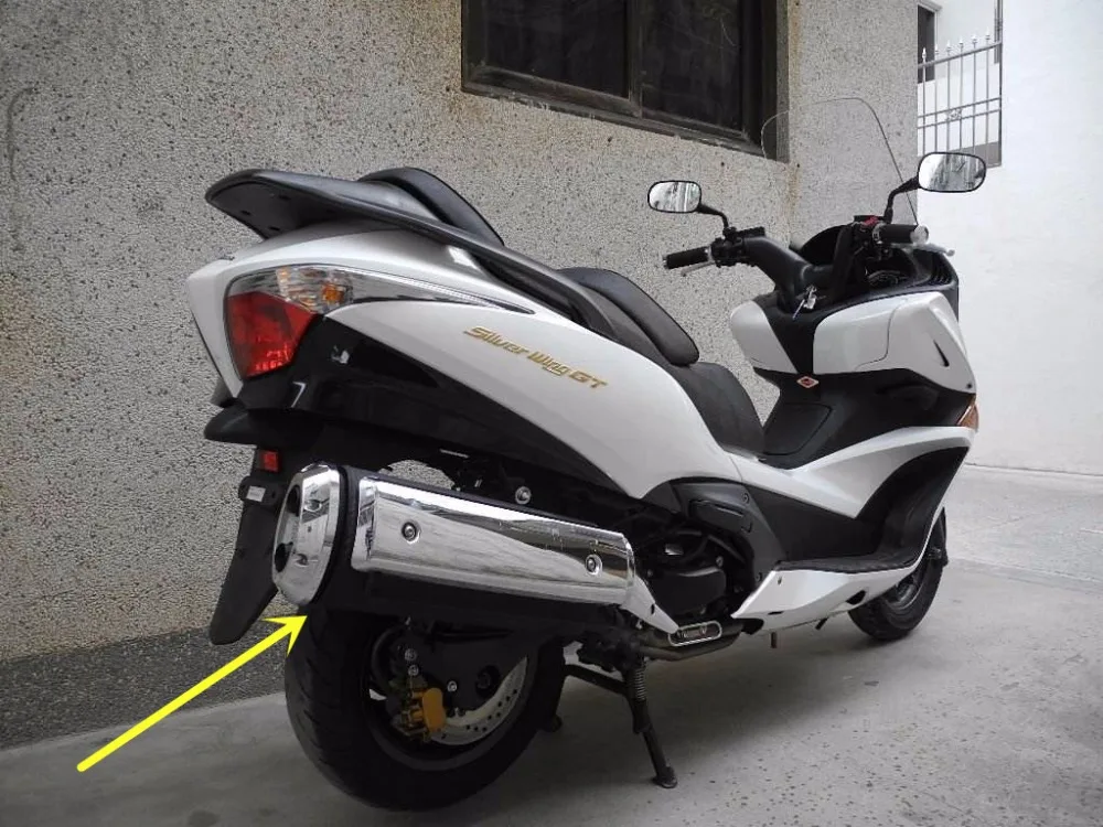 Покрытие глушителя для мотоцикла Honda SilverWing/GT 600/400|cover exhaust|honda motorcycle covermotorcycle cover honda