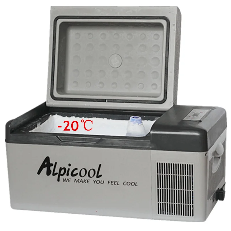 15L High Quality -20 Degrees Freeze Fridge 12V/24V Portable Compressor Car Refrigerator Multi-Function Auto Cooler Freezer 15L High Quality -20 Degrees Freeze Fridge 12V/24V Portable Compressor Car Refrigerator Multi-Function Auto Cooler Freezer