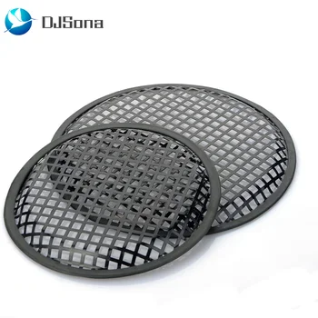 

8"/10"/12" inch Loudspeakers Protective Mesh Cover Net Car Speakers Power Amplifier Decorative Circle Unit Net Sound Box Grille