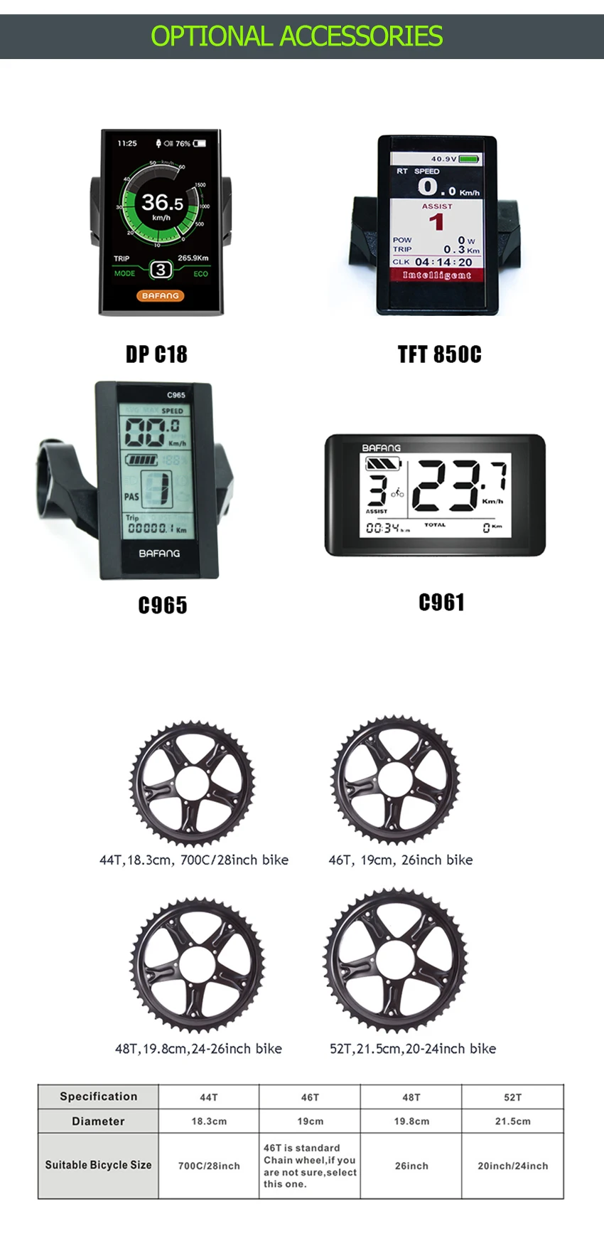 Clearance Free Shipping BBS02 48V 500W Bafang Mid Drive Electric Kit Motor E Bike with 48V Li-ion Battery Kit Electric Bike Conversion 4