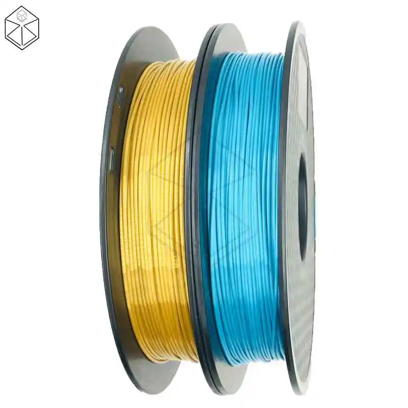 

Silk Shine 3D Printer Filament 1.75mm PLA 3D Printer Plastic Material Feel MakerBot/RepRap/UP/Mendel/ Silk Texture Copper Golden