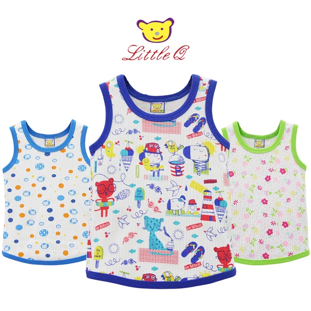 Baby Kids Underware Tees Vest Style 3pcs/lot Clothing